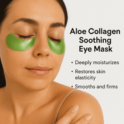Aloe Vera Eye Masks – Dark Circle & Puffiness Solution (60 Pcs)