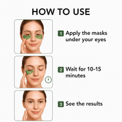 Aloe Vera Eye Masks – Dark Circle & Puffiness Solution (60 Pcs)