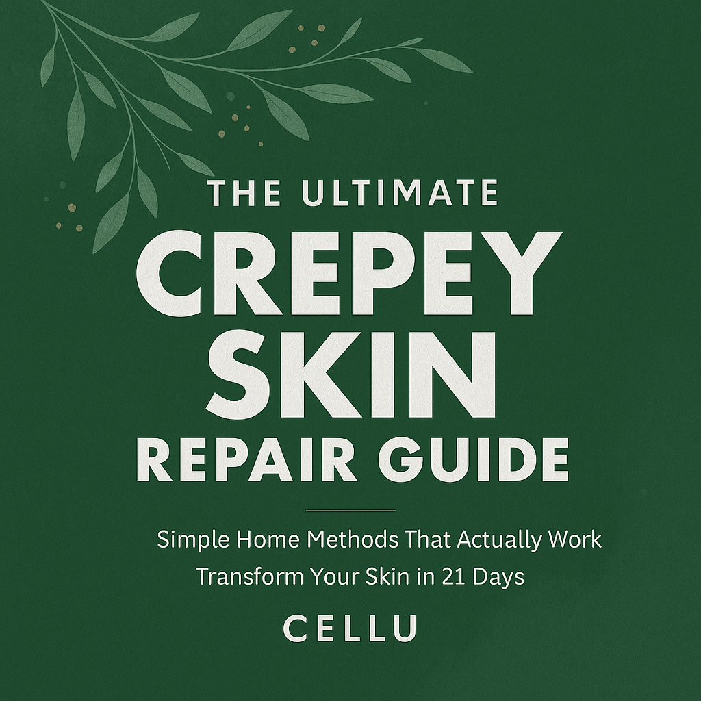 The Ultimate Crepey Skin Repair Guide - E-book