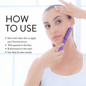 Nurse Jamie UpLift Facial Massaging Beauty Roller - Nurse Jamie - NJBD5362#color_purple