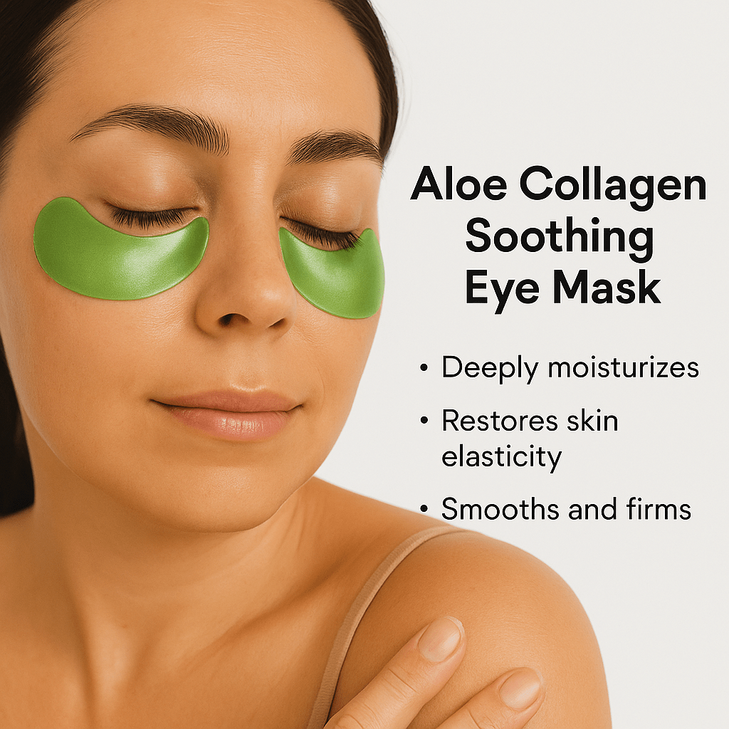 60 stücke Aloe Vera Kollagen Augenmaske Anti Augenringe Entfernung Augenringe Feuchtigkeitsspendende Straffende Augenklappen Augen Hautpflegeprodukte
