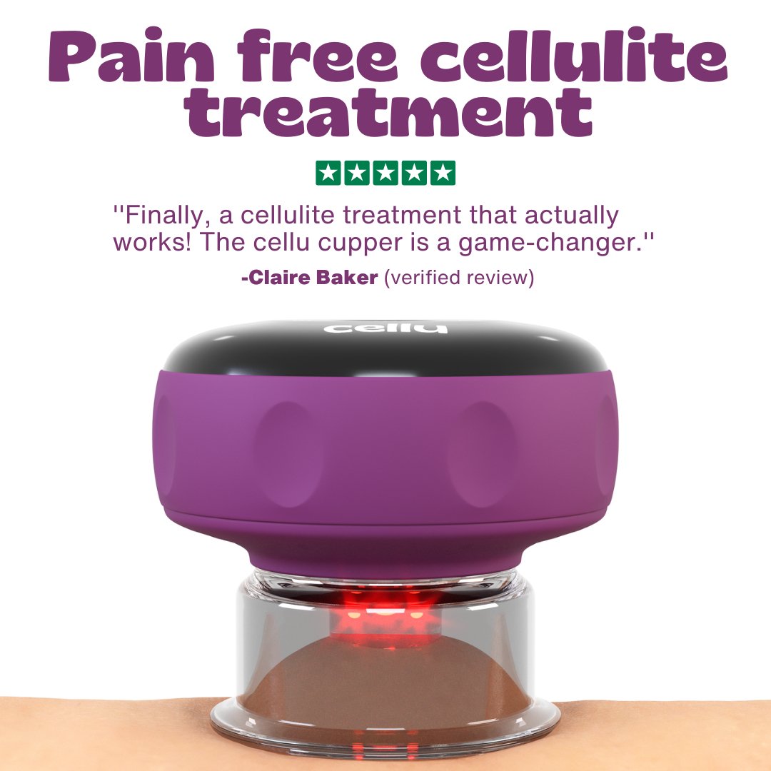 Cellu Cupper- reduce cellulite and stretch marks