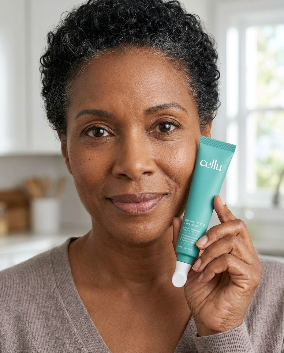 Diana M. with Cellu tube