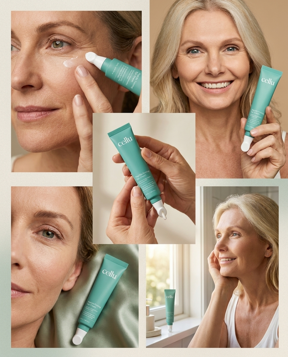30,000+ women using Cellu Peptide Firming Eye Cream